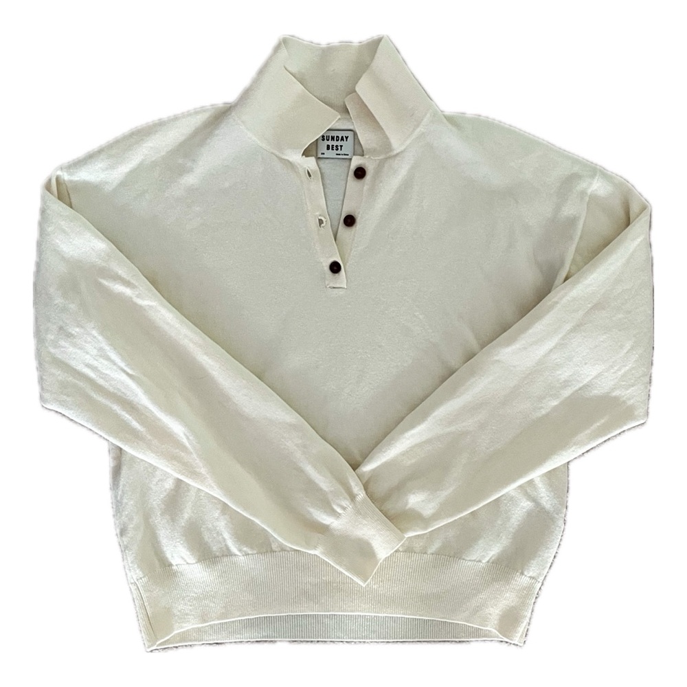 Aritzia Sunday Best Polo Sweater